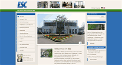 Desktop Screenshot of esc-geilenkirchen.de